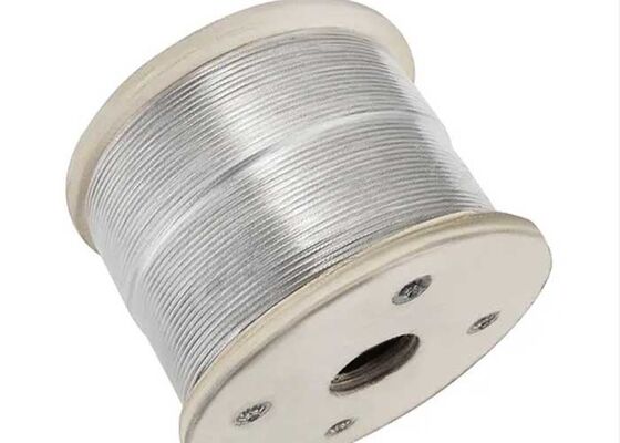 Kabel baja tahan karat 304 yang dilapisi nilon (7x7 Konstruksi)