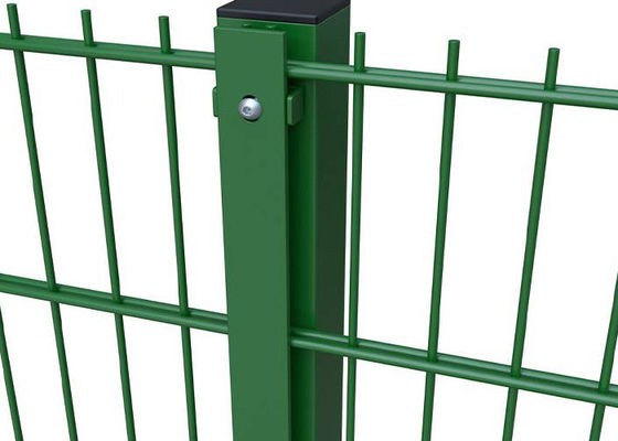 Pagar Kawat Ganda Lebar 3000mm Dilapisi PVC Kawat 6/5/6mm