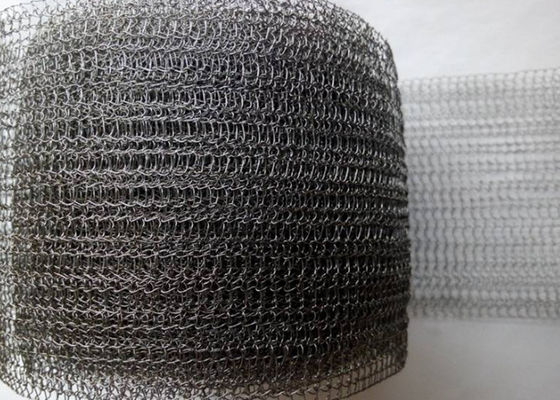 Jaring Filter Rajutan Baja Tahan Karat 0.35mm Tipe Datar