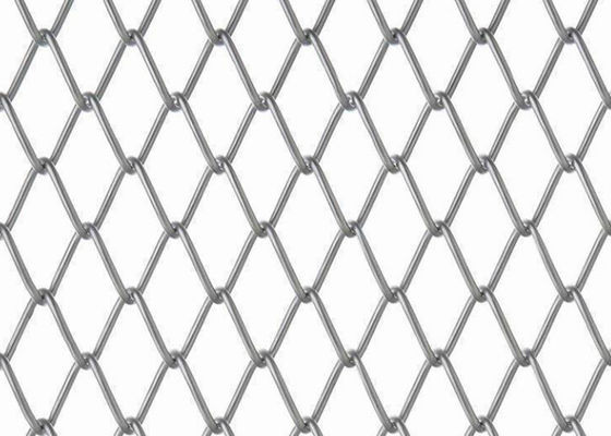 1.2mm-5mm Stainless Steel Chain Link Anggar Ketahanan Alkali Tinggi