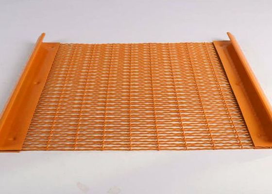Powder Coating Vibrating Screen Mesh Self Cleaning Metal Kekuatan tinggi Anti Blocking