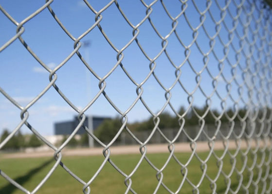 Hot Dip Galvanized Chain Link Pagar Solusi Ekonomi Untuk Perumahan