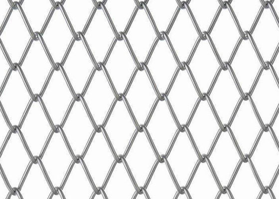 3mm Diameter Stainless Steel Chain Link Pagar Untuk Tingkat Tertinggi Perimeter Perlindungan