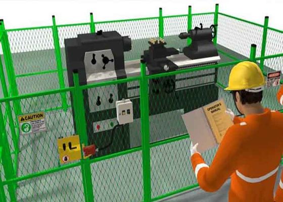 Diamond diperluas Metal Machine Guard Pagar 2-4mm Ketebalan