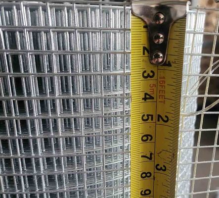 1mm-10mm Diameter Lapisan Welded Wire Mesh Untuk Struktur Kuat Dan awet