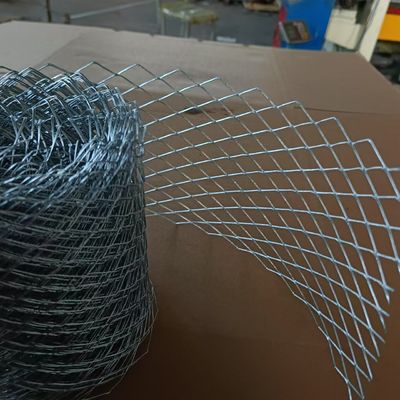 Kawat Tulangan Bata Baja Galvanis Tebal 0.3mm Lubang Wajik 15x25mm