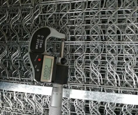110-295 M Panjang gulungan Beton Berat Lapisan Mesh Pengolahan Kimia